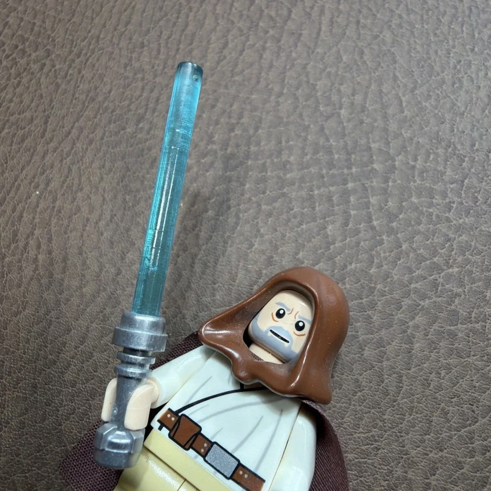 LEGO Star Wars Obi Wan Kenobi Episode III Minifigure 2005, Set 7255 LIGHT SABER